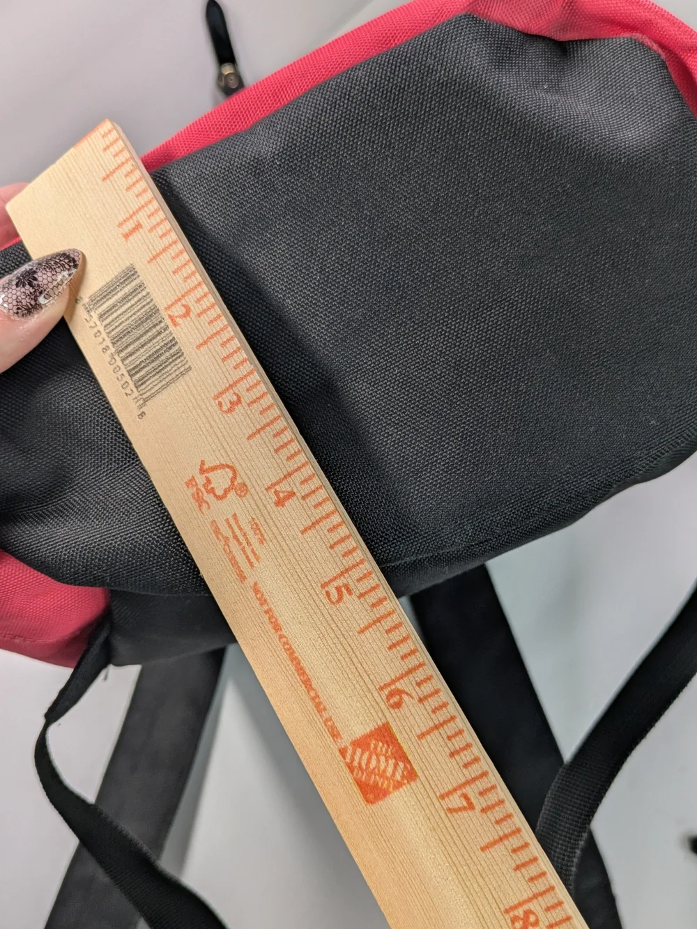 Herschel Supply Company Two-Tone Black and Coral Pink Small Backpack